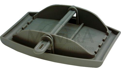 Jumbo Foot vaunun nurkkatuen aluslevy. sarja 4 kpl Voidaan pitää kiinni jatkuvasti. - Nurkkatuet ja nostimet - 9978294 - 1