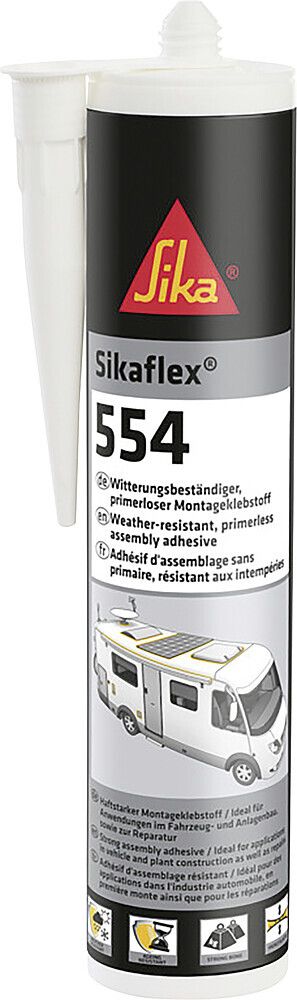 KLEBSTOFF SIKAFLEX-554 koriliima - Liimat, massat,ilmankuivaus - 9944274 - 1