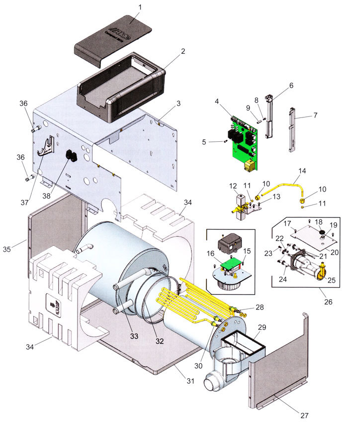 Magneettiventtiili 3010 - Alde varaosat ja tarvikkeet - A3010304 - 1