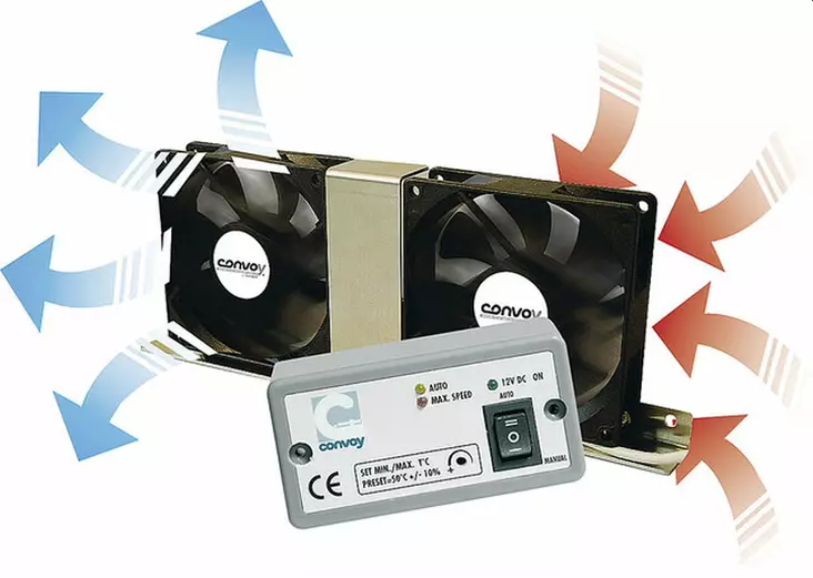 Refrigerator fan Vento jääkaappipuhallin - Jääkaappivarusteet+tarvikkeet - 9917014 - 3