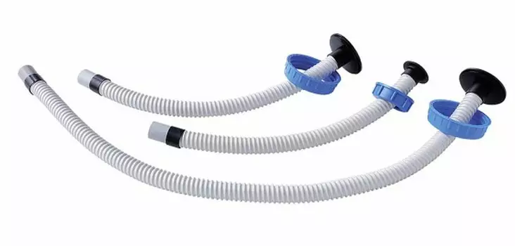 Spriaaliletku 61 mm kierrekorkilla 500 mm - Vesi- ja viemariletkut - 9971794 - 2