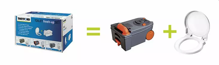 Thetford fresh-up set C 250 / C 260 - WC-varaosat ja tarvikkeet - 9932164 - 1