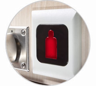 Ympärysraamit Gaslevelin sisänäytölle - Nurkkatuet ja nostimet - 9977414 - 1