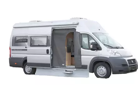 Hyttyssuojaovi Fiat Ducatin sivuoveen - Hyttysovet.verhot, pompulaverhot, verkot - 9940905 - 4