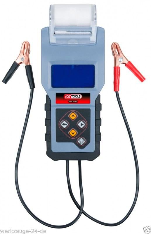 Batterietestgerät 12V - 230V Kaapelit, adapterit, kelat - 9918095 - 1