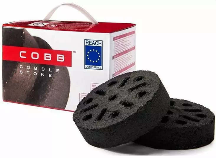 Cobble Kivi Briketti Cobb Grilliin - Grillit hiili,prikettit, puristeet - 9933375 - 3