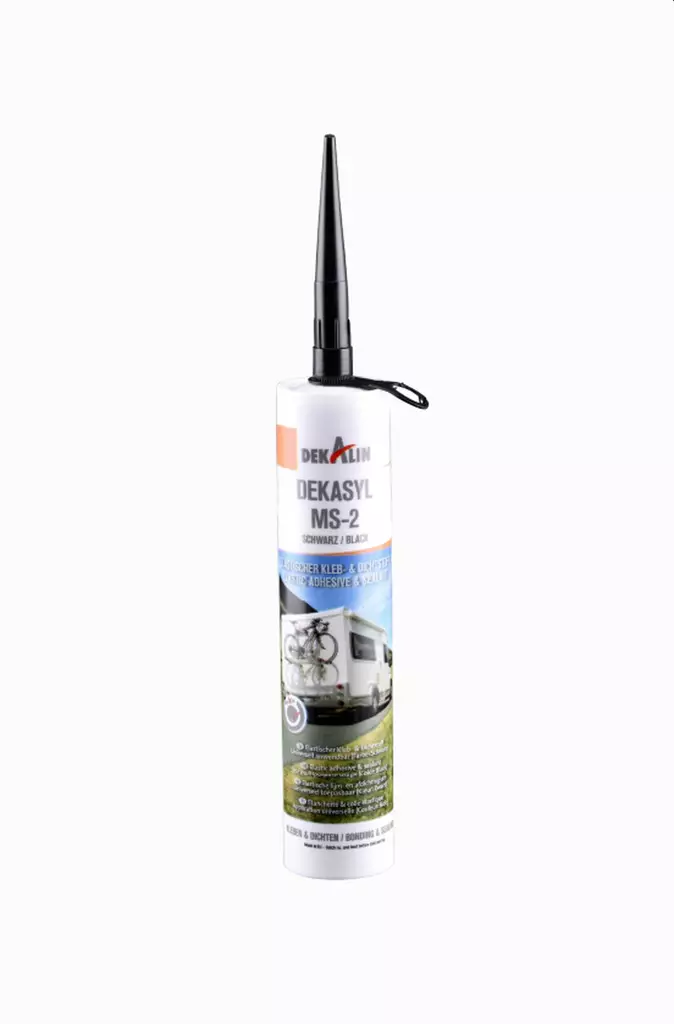 DEKAsyl MS-2 black musta liimamassa - Liimat, massat,ilmankuivaus - 9944005 - 1