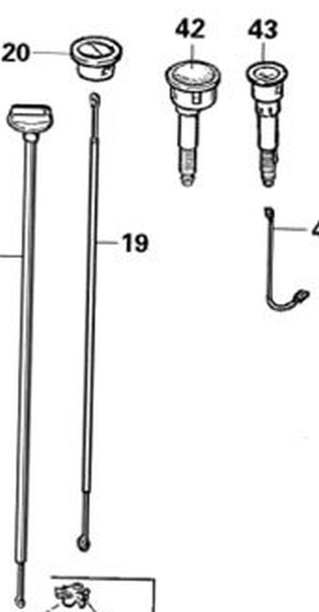 Druckstange zu S3004 - Truma  S5004-S3004 ja S 2200 osat - 9921525 - 1