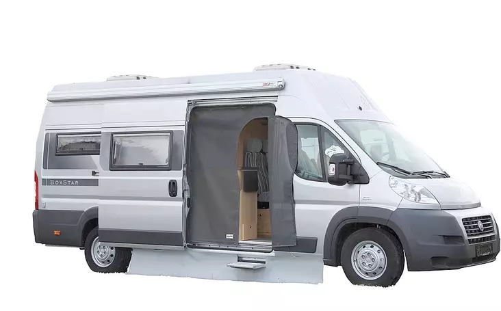 Hyttyssuojaovi Fiat Ducatin sivuoveen - Hyttysovet.verhot, pompulaverhot, verkot - 9940905 - 4