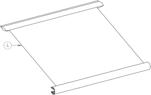 Kangas Markise 5002 - Thule Omnistor osat - 9906485 - 1