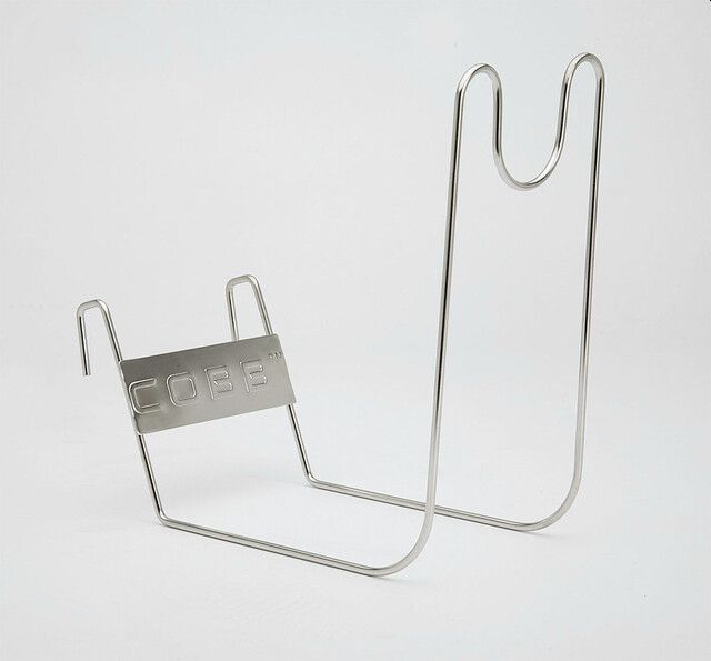 Kannen sivupitoteline/ laskualusta. - Grillit kaasupatruunoilla - 9912945 - 3