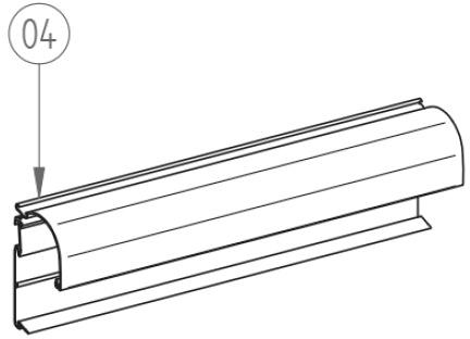 Markiisikotelo 3,00 m - Thule Omnistor osat - 9909825 - 1