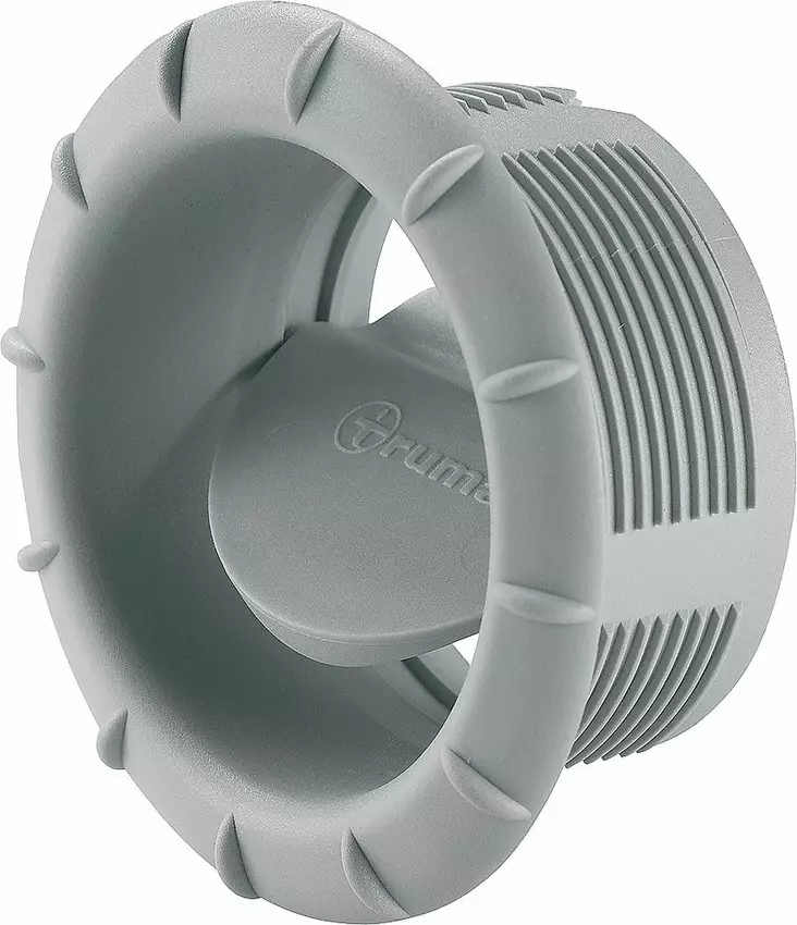 Päätesuutin EN 65 mm ruskea - Ilmakeskuslämmityskierto osat - 9954865 - 1