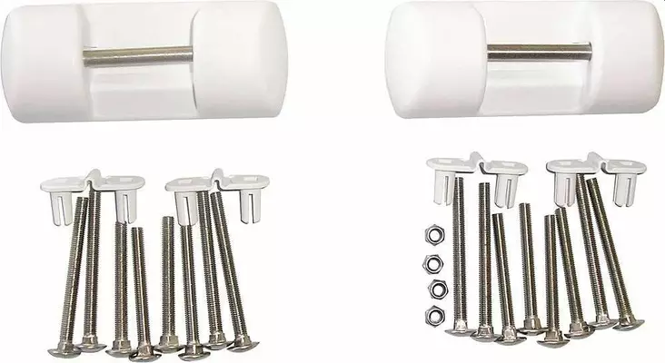 Polkupyöräteline Quipon Hymer Ylakiinnekesarja yleinen - Takaseinätelineet + varusteet - 9981105 - 4