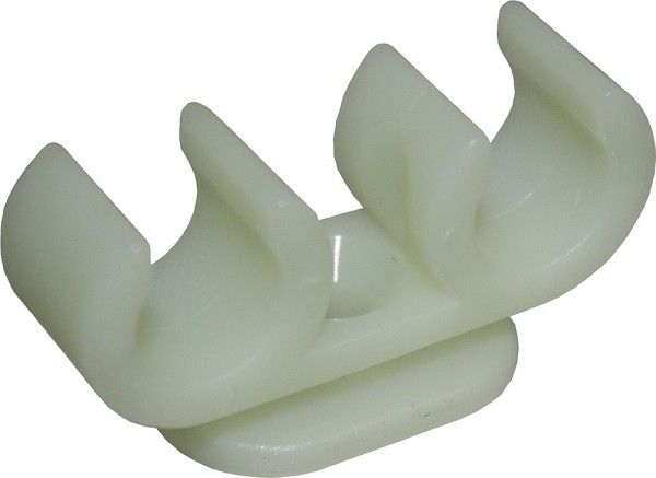 Putkenpidin kahdelle12 mm putkelle muovi - Pumppujen varusteet ja osat - 9981515 - 1