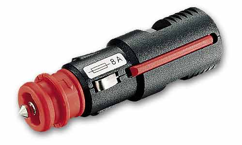 Virtapistoke 12-24v 8A sulakkeella - Johdot. liittimet, rasiat - 4019524100185 - 1