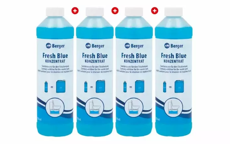 Fresch Blue Wc-hajotusaine 750 ml x 4 - WC-nesteet. pussit ja muut aineet - 000165 - 1