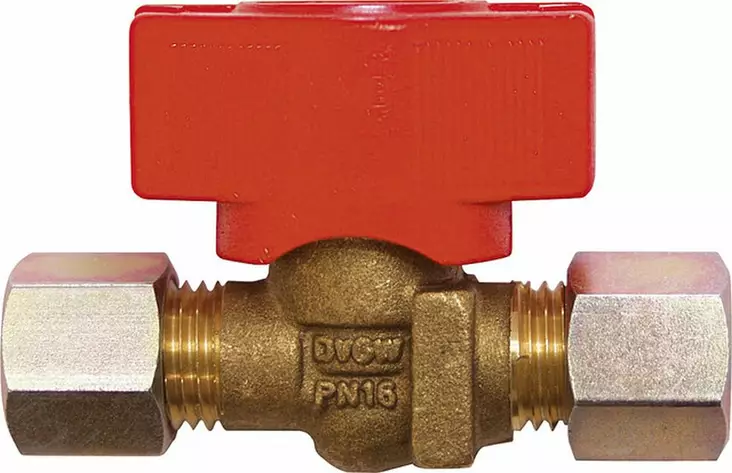 Quick-sulku kaasuventtiili 2 x 8 SVR mm - Kaasuventtiilit - 9933005 - 4