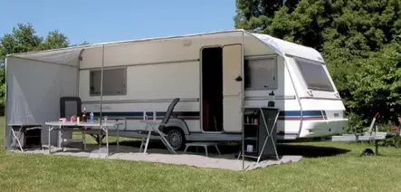 Aurinkokatos Universal No 2-12, pituus 500-900 cm x syvyys 240 cm + 1 pääty - Katokset ja osat - 9912426 - 1