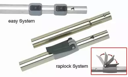 Etutelttaputkisarja Easy 3-os.120-280 cm Alu. - Runkoputket   - 9912886 - 1