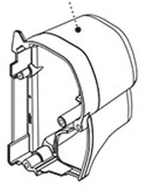P=C3=A4=C3=A4tykappale oikea  Fiamma F 45 Ti Polar White - Markiisien osat ja varusteet - 92016 - 1