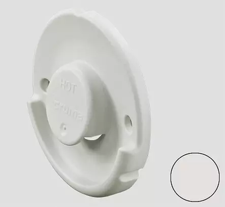 Truman seinänläpiviennin ulko-osa - Lämmittimien pakosarjan osat - 59050-00466 - 1