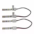 LED strip connection single 10 mm wiht cable, Liitin LED-nauhaan - Led polttimot sisälle ja ulos - 9934226 - 2