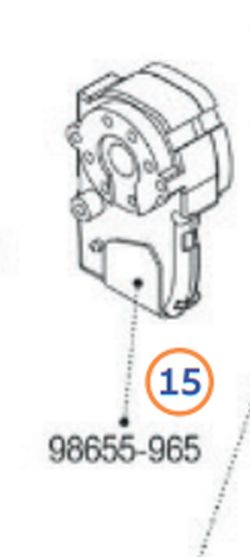 Gehäuseverschluss links vasen lukko - Varaosaluettelo ja muut tuotteet. - 9908066 - 1