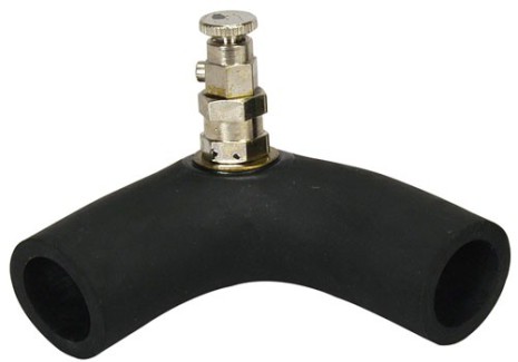 Kumikulma 22 mm ilmausventtiilillä - Nesteklämpökierto-osat - A1900006 - 2