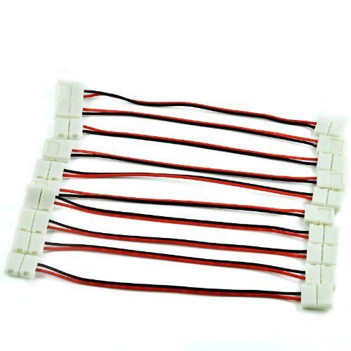 LED strip connection single 10 mm wiht cable, Liitin LED-nauhaan - Led polttimot sisälle ja ulos - 9934226 - 1