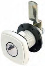 Luukunlukko neliö käännettävä fistvalkea - Lukot - 9980676 - 1