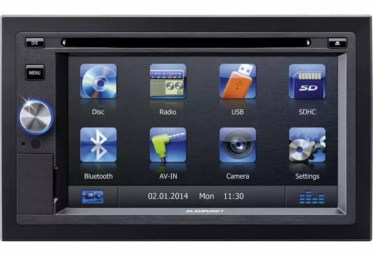 Navisoitin 2 Din, PlaupunktLos Angeles 530 navi+ waego cam18nav - Multimediasoitin peruutuskameralla. - 9984126 - 1