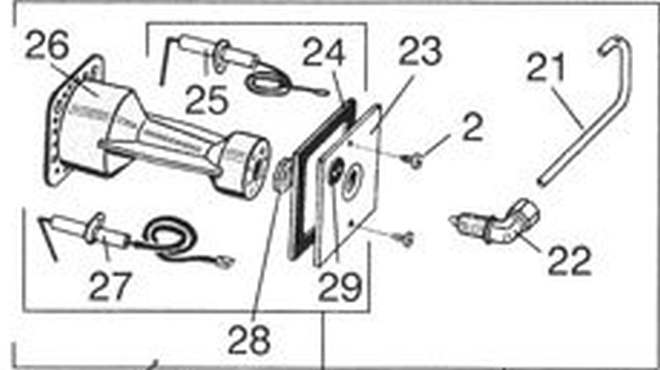 Poltin täyd.Alde No. 3000516 - Alde varaosat ja tarvikkeet - A3000516 - 2