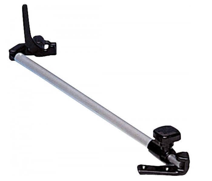 Putki-ikkunapumppu 200 mm vasen salvalla ja lukitusruuvilla, Purtaaton säätö. - Ikkunat, verhot ja osat - 9962986 - 1