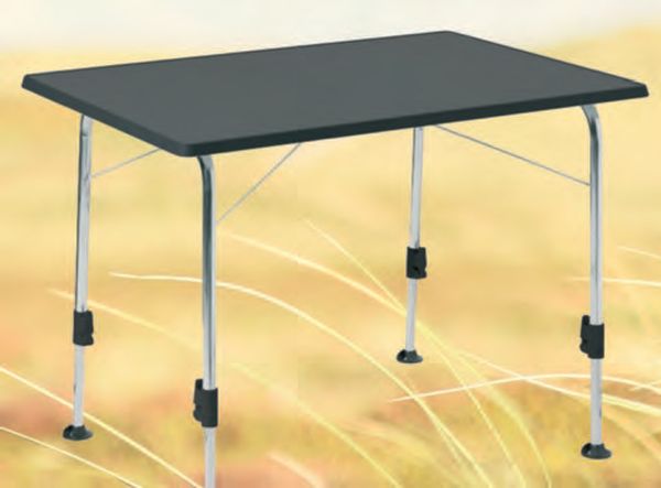 Puutarhapöytä Tisch Stabilic 2 100 x 56-72 x 68 cm Anstrasiittin värinen - Pöydät ja pöytäryhmät penkkeineen - 9919876 - 1