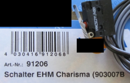 Schalter EHM Charisma (903007B - Vedenlämmitysboilerit - 9991206 - 1