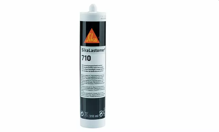 Sika Lastomer 710 Fb schwarz - Turva- ja lukituslaitteet - 9909846 - 1