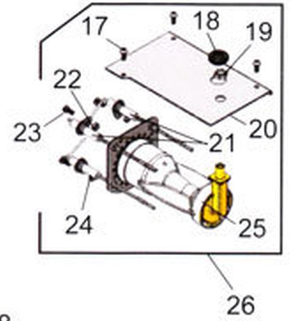 Sytytys- ja valvontakärkisarja 3010-3020 - Alde varaosat ja tarvikkeet - A3010306 - 2