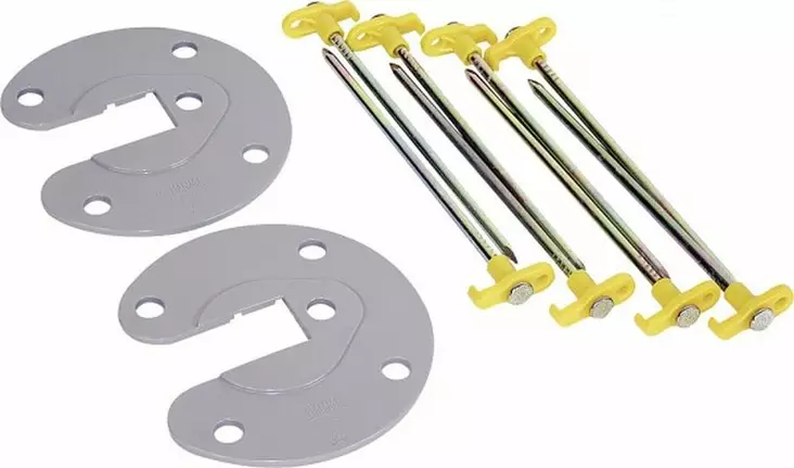 Tukijalan turvakiinnityssarja - Telttojen varaosat ja varusteet - 9910416 - 1