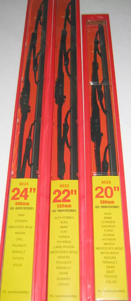 Tuulilasinpyyhkijän sulka 20" /500 mm.1 kpl. - Varaosaluettelo ja muut tuotteet. - 6417196500056 - 1