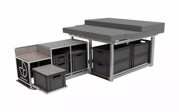 Easygoinc. Vanlife Module SPORT Citröen - Kalusteet ja varusteet sisällä - 121956 - 1