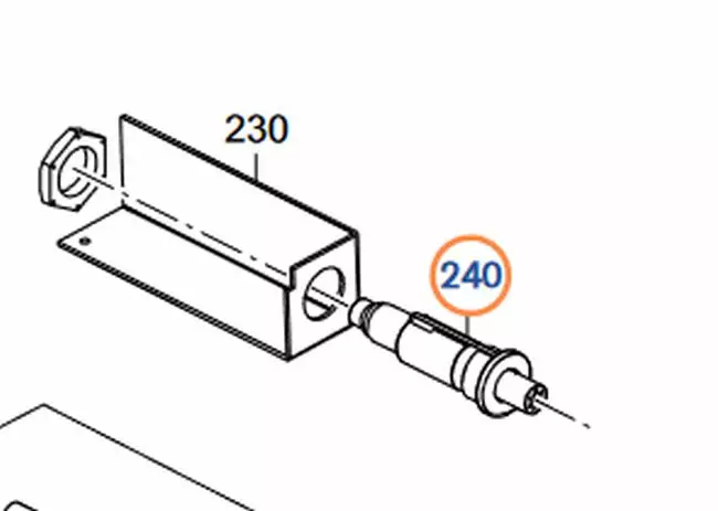 Piezozünder.Pietzosytytin Truma 2200 - Trumatic 2200 ja osat - 9916846 - 1