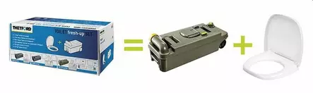 Thetford fresh-up set C2 /C3 /C4 links - WC-varaosat ja tarvikkeet - 9932167 - 1