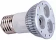 LED- Kohdelamppu, 3x1W TEHOLED, E27, 230V. - Led polttimot sisälle ja ulos - 000207 - 1