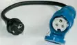Stecker CEE auf Schukokupplung - Johdot. liittimet, rasiat - 9975987 - 1