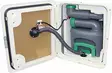 F. Thetford C 400 - roof ventilation - WC-ilmastointi+ jäte- ja vesiputket - 9976527 - 1