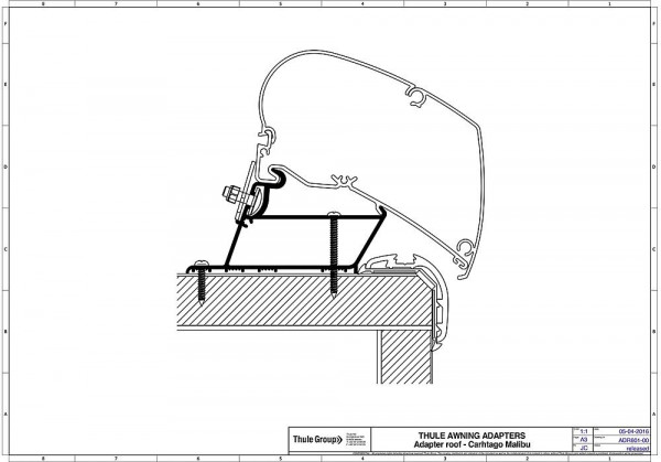 Adapter Thule Malibu Roof -  - 9952787 - 1
