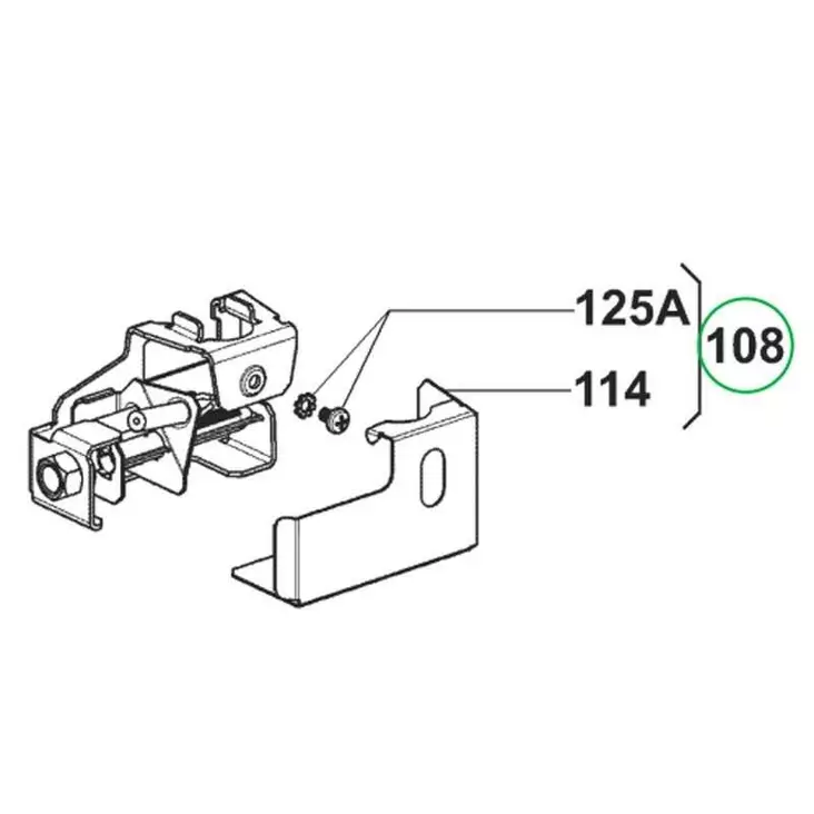 Dometikin jääkaapin CBS2 Mes/AES - Dometic jääkaappien varaosat - 2890604917 - 1