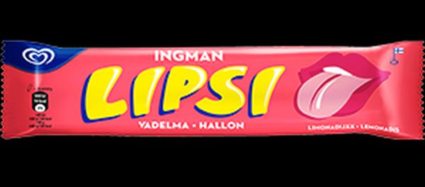 Ingman Lipsi vadelma limonadijää - Makeiset, suklaat,  - 6408430071777 - 1
