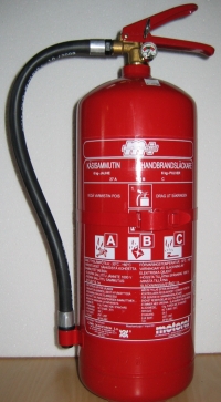 Jauhesammutin 6 kg - Varaosaluettelo ja muut tuotteet. - 6417196763697 - 1